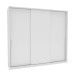 Guarda-Roupa Casal Porto 3 Portas 4 Gavetas Branco - Politorno
