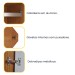 Guarda-Roupa Casal Filadélfia 6 Portas 4 Gavetas Cinamomo/Off White - Pnr Móveis