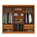 Guarda-Roupa Casal Village 6 Portas 4 Gavetas Cinamomo - Pnr Móveis