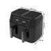 Fritadeira Elétrica Dual Zone 8 Litros 2800w 220v Preto - Be Smart