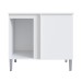 Balcão de Cozinha Athena 1 Porta Branco - Irm Móveis