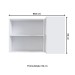Armário Aéreo Cozinha Athena 2 Portas Branco - Irm Móveis