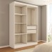 Guarda-Roupa Solteiro Arcadia 4 Portas 2 Gavetas Branco - Panorama Móveis