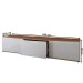 Rack para TV Até 60 Polegadas Soul 1,80 2 Portas 1 Gaveta Off White/Cedro - Panorama Móveis