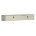 Rack para TV Até 50 Polegadas Suspenso Line 2 Portas Off White/Bege - Olivar Móveis