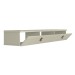 Rack para TV Até 55 Polegadas Line 2 Portas Off White/Bege - Olivar Móveis