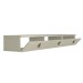 Rack para TV Até 65 Polegadas Suspenso Line 3 Portas Off White - Olivar Móveis