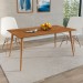 Mesa de Madeira Veneza 160 Cm Cedro - Casa D