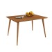 Mesa de Madeira Veneza 120 Cm Cedro - Casa D