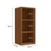 Armário Aéreo Cozinha 40 Cm Mônica 1 Porta Canela - Kappesberg