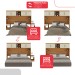 Guarda-Roupa Casal Modulado Soberano 11 Portas 5 Gavetas Cinamomo/Off White - Panorama Móveis