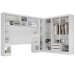 Guarda-Roupa Modulado Soberano 11 Portas 5 Gavetas com Espelho Branco - Panorama Móveis