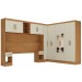 Guarda-Roupa Modulado Soberano 11 Portas 5 Gavetas com Espelho Cinamomo/Off White - Panorama Móveis