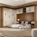 Guarda-Roupa Modulado Soberano 11 Portas 8 Gavetas Cinamomo/Off White - Panorama Móveis