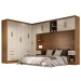 Guarda-Roupa Modulado Soberano 11 Portas 8 Gavetas Cinamomo/Off White - Panorama Móveis