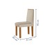 Mesa de Jantar 4 Lugares Austrália com Vidro Castanho/Cinamomo/Suede Creme 17016 - Lj Móveis
