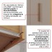 Guarda-Roupa Casal Itália 6 Portas 4 Gavetas Cinamomo/Off White - Pnr Móveis