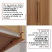 Guarda-Roupa Casal Itália 6 Portas 4 Gavetas com Espelho Cinamomo - Pnr Móveis