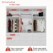 Guarda-Roupa Casal Monte Negro 6 Portas 9 Gavetas com Espelho Branco - Pnr Móveis