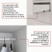 Guarda-Roupa Casal Monte Negro 6 Portas 9 Gavetas com Espelho Branco - Pnr Móveis