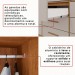 Guarda-Roupa Casal Monte Negro 6 Portas 9 Gavetas com Espelho Cinamomo/Off White - Pnr Móveis
