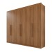 Guarda-Roupa Casal Siena 6 Portas 6 Gavetas 100% Mdf Cinamomo - Pnr Móveis