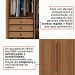 Guarda-Roupa Casal Siena 6 Portas 6 Gavetas 100% Mdf Cinamomo - Pnr Móveis