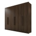 Guarda-Roupa Casal Siena 6 Portas 6 Gavetas 100% Mdf Savana - Pnr Móveis