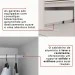 Guarda-Roupa Casal Kali 6 Portas 4 Gavetas Branco - Pnr Móveis