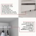 Guarda-Roupa Casal Kali 6 Portas 4 Gavetas com Espelho Branco - Pnr Móveis