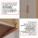 Guarda-Roupa Casal Kali 6 Portas 4 Gavetas com Espelho Cinamomo/Off White - Pnr Móveis