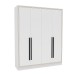Guarda-Roupa Casal Valência 4 Portas 4 Gavetas Branco - Politorno