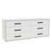 Cômoda Valência 6 Gavetas Branco - Politorno