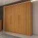 Guarda-Roupa Casal Astoria 7 Portas 8 Gavetas Cinamomo - Panorama Móveis