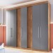 Guarda-Roupa Casal Milão 7 Portas 2 Gavetas Freijó/Cinza - Irm Móveis