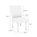 Mesa de Jantar 8 Lugares Beatriz com Vidro Canela/Off White/Capuccino - Kappesberg Jantar