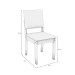 Mesa de Jantar 6 Lugares Nadine com Vidro Canela/Freijo/Bronze Marrom - Kappesberg Jantar