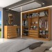 Guarda-Roupa Casal Alento 7 Portas 9 Gavetas Cinamomo Estrutura Premium 15mm - Panorama Móveis
