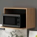 Armário Aéreo Cozinha para Microondas Cz3103 Freijó - Tecno Mobili