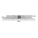 Tampo para Balcão 120 Cm Cz3117 Mármore Branco - Tecno Mobili