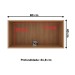 Armário Aéreo Cozinha 80cm 1 Porta Cz3119 Freijó/Branco - Tecno Mobili