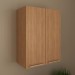 Armário Aéreo Cozinha 60 Cm 2 Portas 1 Prateleira Cz3141 Freijó - Tecno Mobili