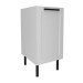 Balcão de Cozinha 40 Cm 1 Porta 1 Prateleira Cz3303 - Tecno Mobili