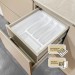 Balcão de Cozinha para Pia 120 Cm Insel 3 Portas 2 Gavetas Branco/ártico - Pnr Móveis