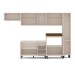 Cozinha Completa Koya 12 Portas 3 Gavetas 40250032 Creme - Politorno
