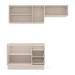 Cozinha Completa Koya 6 Portas 3 Gavetas 40250033 Creme - Politorno