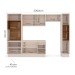 Cozinha Completa Koya 10 Portas 4 Gavetas 40250037 Creme - Politorno