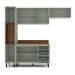 Cozinha Completa Koya 8 Portas 3 Gavetas 40250042 Verde Oliva - Politorno