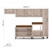 Cozinha Completa Koya 12 Portas 3 Gavetas 40250044 Creme - Politorno