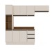 Cozinha Completa Koya 8 Portas 3 Gavetas 40250048 Creme - Politorno